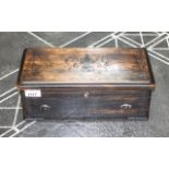 An Antique Cylinder Music Box marked BAB