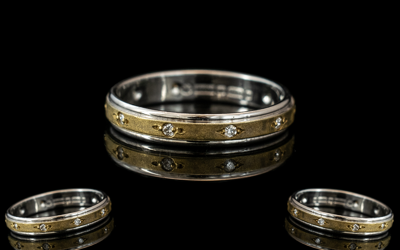18ct Gold Diamond Full Eternity Ring Cen