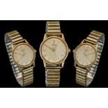 Omega - Automatic Gents 9ct Gold Cased M