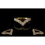 Ladies 18ct Yellow Gold - Superb Diamond