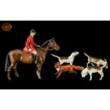 Beswick - Hand Painted Figural Group ( 5
