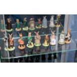 Royal Doulton 'Bunnykins' Figures, comprising Robin Hood, Friar Tuck, Sheriff of Nottingham,