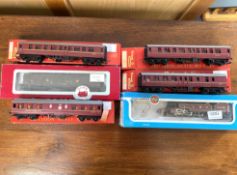 Railway Interest. Tri-Ang Railways Precision Scale Models - Comprises Main Line Coach Maroon,