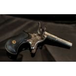 19th Century Ladies Dog Gun. Approx Size 4 Inches In Length.