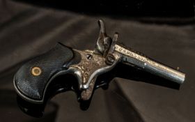 19th Century Ladies Dog Gun. Approx Size 4 Inches In Length.
