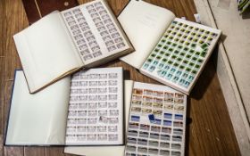 Stamp Interest - Huge quantity of Canada stamps in six stock books. Lots of duplication to suit
