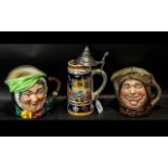 Two Toby Jugs, Royal Doulton 'Sairey Gamp' and 'Friar Tuck' No. 862066, both approx. 6'' tall,