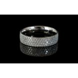 Ladies 18ct Tiffany & Co Diamond Ring. Stamped for 18ct Gold and Tiffany & Co to the Inside.