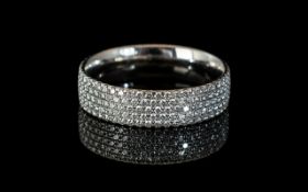 Ladies 18ct Tiffany & Co Diamond Ring. Stamped for 18ct Gold and Tiffany & Co to the Inside.