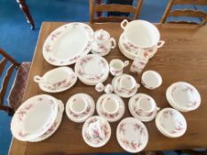 Royal Albert 'Lavendar Rose' Dinner/Tea Service, comprising 6 x 10'' dinner plates, 6 x 8''