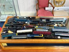 Railway Interest. Large Box Full of Railway Trains / Coaches etc. All Loose, No Boxes. Includes