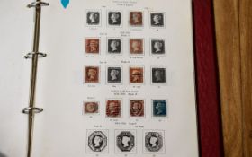 Stamp Interest - Well laid out and fully illustrated Stanley Gibbons GB stamp album, Partially