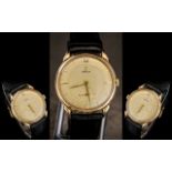 Omega - Gents Superb Quality 18ct Gold Mechanical Wind Wrist Watch with Tear Drop Lugs Feature, Also