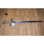 Military Interest - British Bayonet, length 23''.