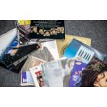 Album Interest - box of Vinyl Albums, approx. 50 in total, including Michael Jackson 'Man in the