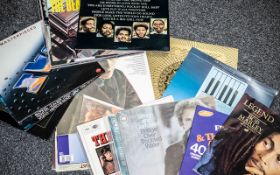 Album Interest - box of Vinyl Albums, approx. 50 in total, including Michael Jackson 'Man in the