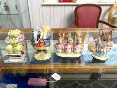 Collection of ( 4 ) Beswick Beatrix Potter Figures. All Fully Stamped. Includes 1/ Mrs Tittlemouse