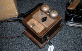 Vintage Telephone, Type T3904, certified by the Mines Department, Parallel working 13.5.32.