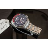 Seiko Padi Automatic 200m Divers Wristwatch with stainless steel bracelet. Numbered to case 630711