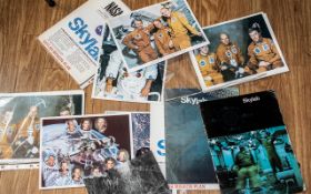 A Collection of NASA Related Ephemera, to include publicity related photographs, photograph of the