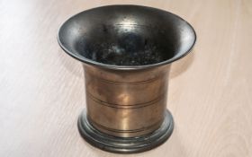 19th Century Trench Art Canister. Approx