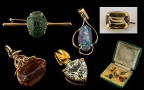 A Fine Collection of 9ct Gold Antique an