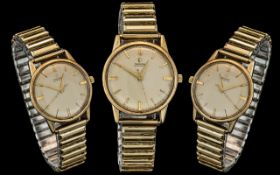 Omega - Automatic Gents 9ct Gold Cased M