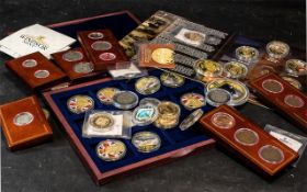 Collection of Commemorative Coins, gold