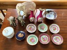 Collection of Porcelain Items, comprisin