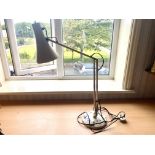 Herbert Terry Anglepoise lamp in white,