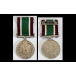 Womens - Long Service Voluntary Medical Service Medal with Ribbon and Extra Ribbon and Display Box.