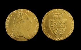 George III Full Gold Guinea ( Spade ) Date 1795. Good Grade - Please Confirm with Photo.
