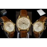 International Watch Co Schaffhausen Gents 18ct Gold Automatic Wrist Watch. c.