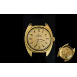 Omega 18ct Gold - Ladies Superb Automatic Chronometer Constellation Watch Case, No Bracelet,