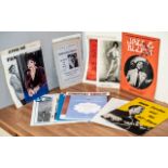 Pop Music Autographs - A Terrific Collection on Photos, Sheet Music etc,