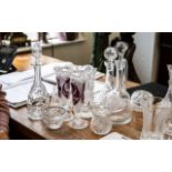 Collection of Quality Crystal Glassware, comprising a pair of 8.