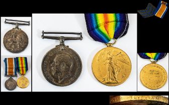 World War I Military Medals ( 2 ) 1914 - 1918 War Medal - Ribbon,