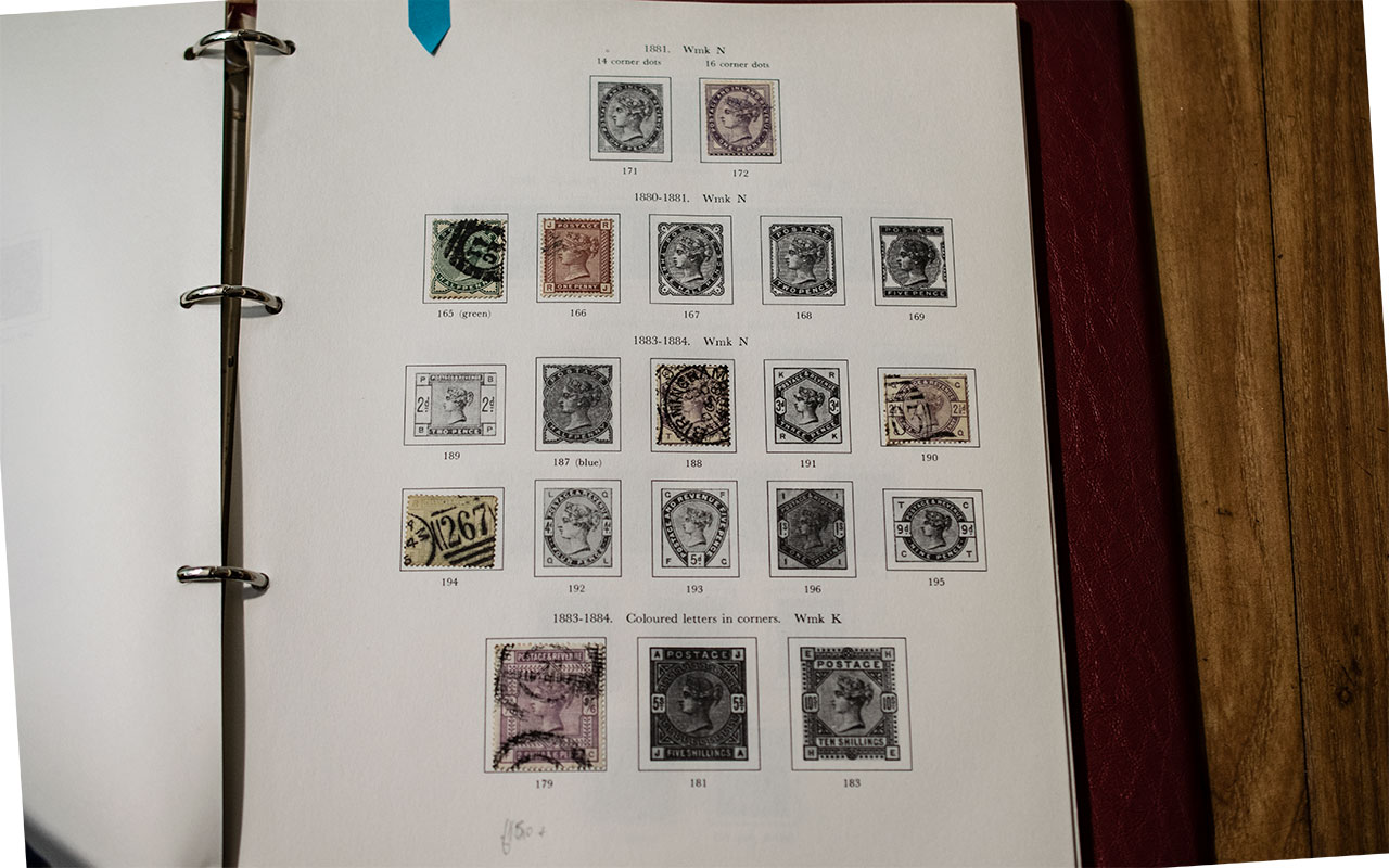 Stamp Interest - Well laid out and fully illustrated Stanley Gibbons GB stamp album, Partially - Image 2 of 3