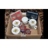 Royalty Memorabilia. Includes Aynsley King and Kings Ceramic Cup with Ceramic Lid.