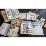 Stamp Interest - Collection of Stamps in Albums, comprising a Royal Mail Stamp Album part filled