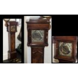 Dwarf Two Weight Long Case Clock