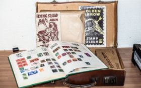 Stamp Interest - Briefcase Full of Assorted Stamps, for sorting, including UK and worldwide,