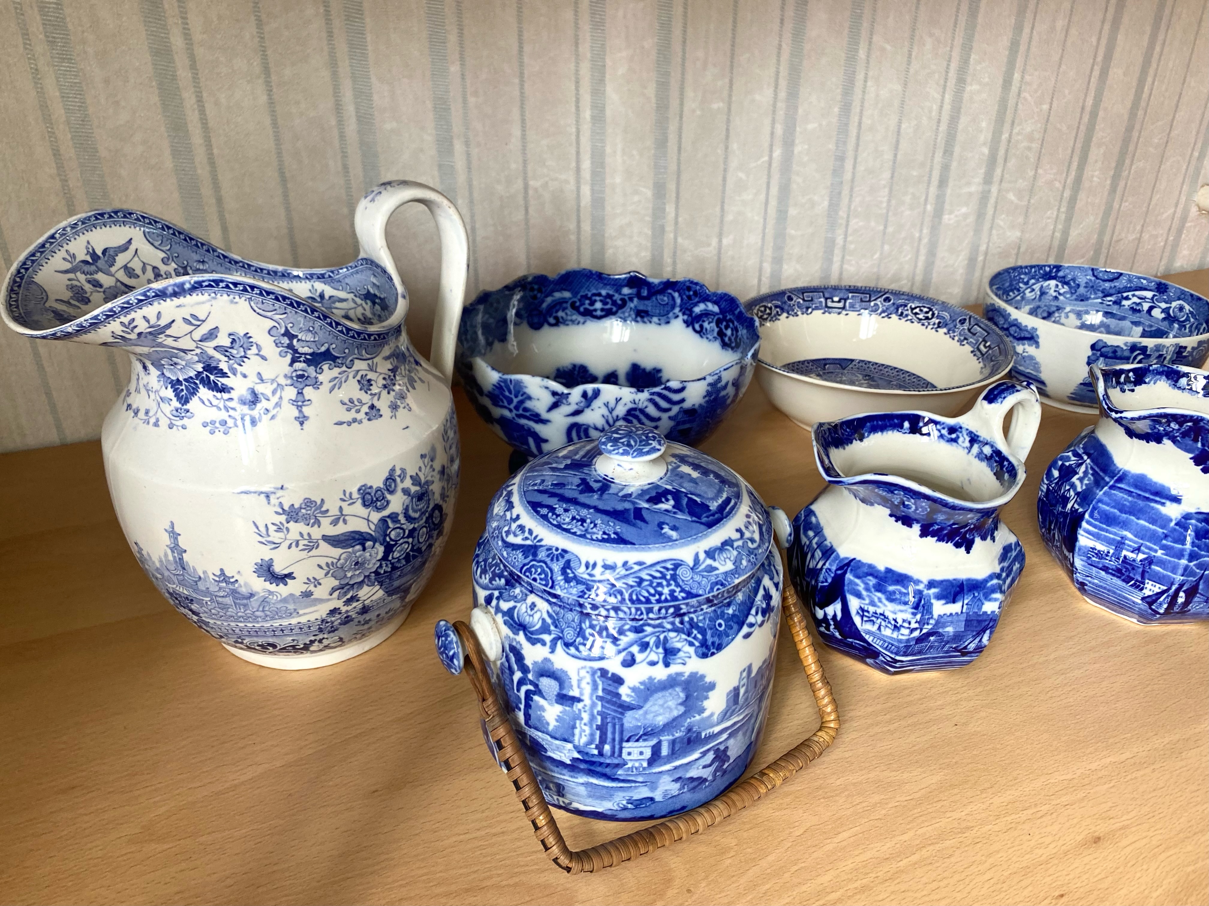 Collection of Blue & White Pottery, comp - Image 2 of 2