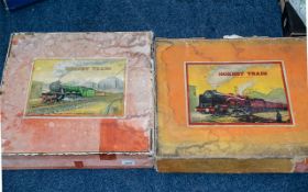 Three Vintage Hornby Boxes, no contents,