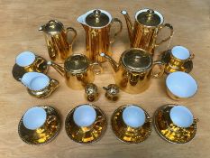 Royal Worcester Gold Lustre Tea Service,