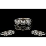 Ladies - 18ct White Gold Excellent Quali