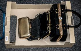 Collection of Six Evening Bags, comprisi