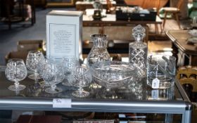 Collection of Quality Crystal Glassware,