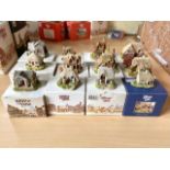 Collection of Lilliput Lane Cottages Comprising - to include Birdlip bottom, The rising sun,