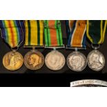 A Collection of World War l-ll Medals - Awarded to 200087- PTE.Wock.K.S.